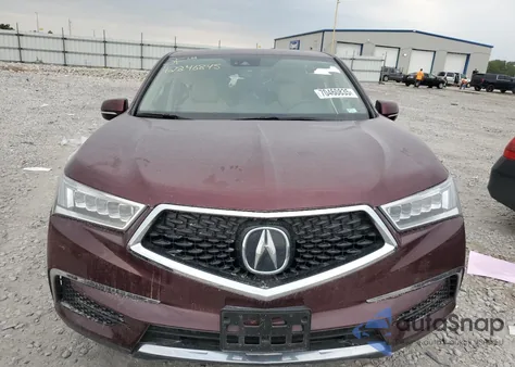 2018 Acura Mdx Technology z USA, uszkodzony, nr VIN 5J8YD4H50JL017333